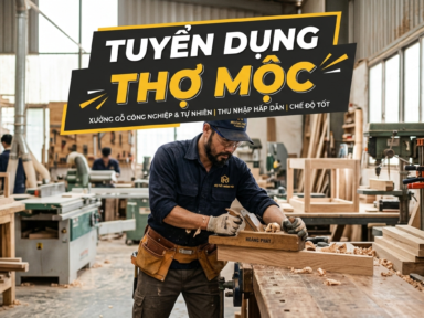 TUYỂN DỤNG THỢ MỘC GỖ CÔNG NGHIỆP